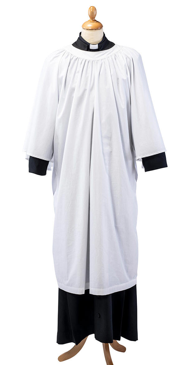 Unisex Surplice Fair Trade Polycotton